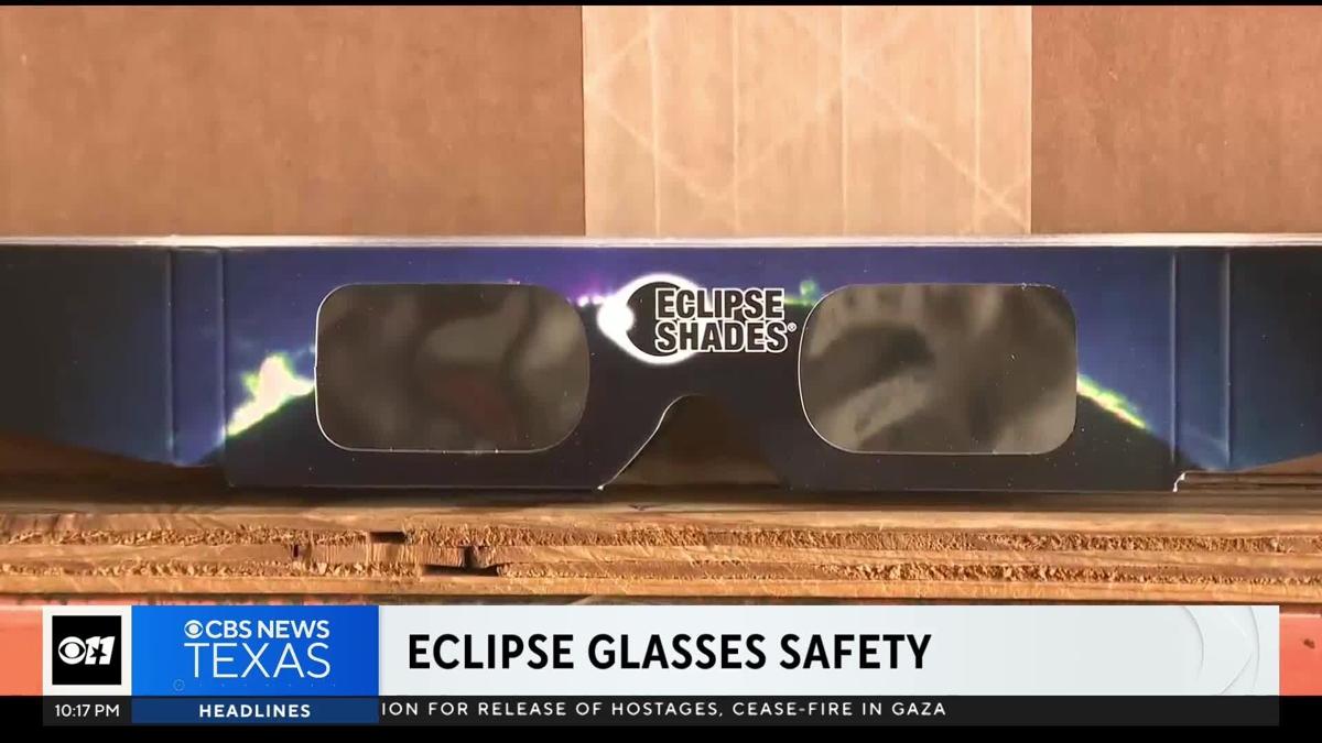 Fake eclipse glasses hitting the market. Here's how to tell