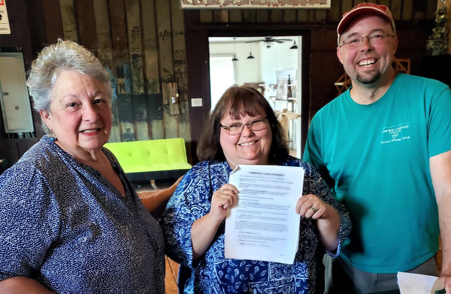 3, From left, Eileen Stoyanoff, Susan Powers, and Joe Vess