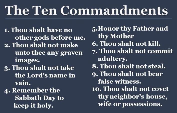 Ten Commandments Committee Makes Progress In Washington Co Local 