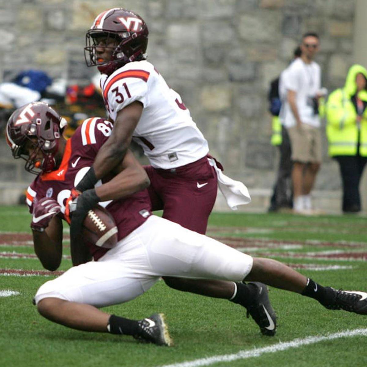 Mitchell Scores Td In Virginia Tech S Spring Football Game