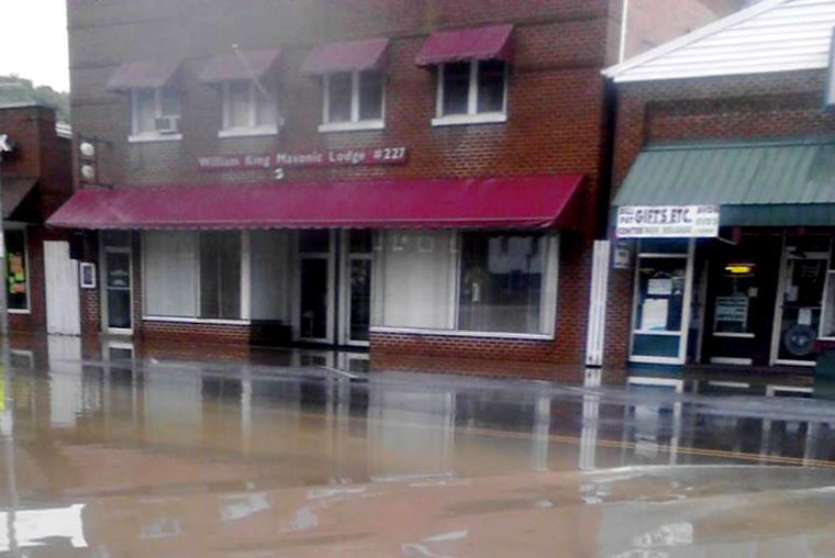 Flash flooding hits Saltville, closes roads in Smyth, Washington