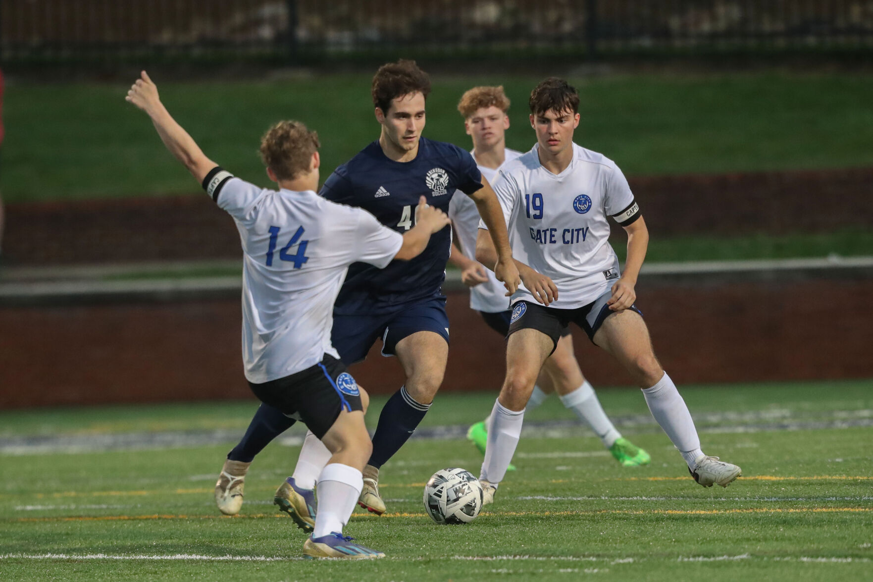 PREP BOYS SOCCER: Jenkins’ goal sets up probable playoff for Falcons, Blue Devils in Mountain 7 District