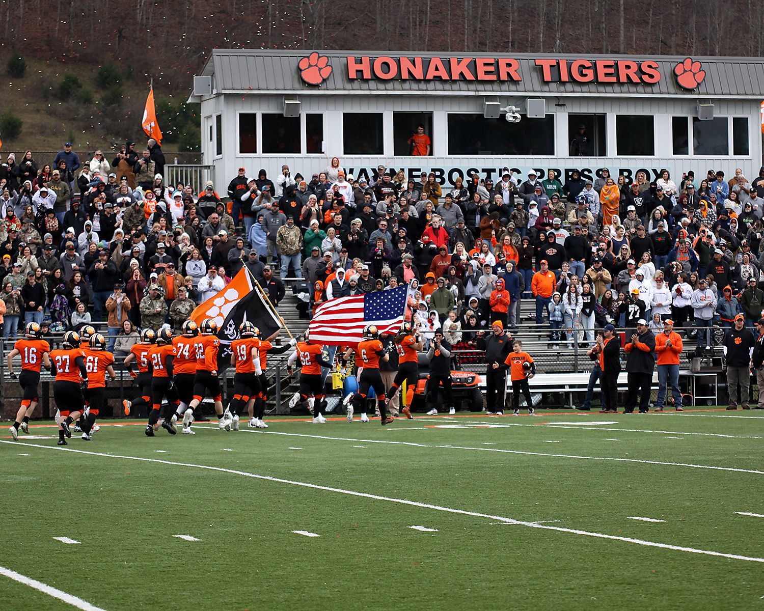 Exciting Matchup at Fuller Field: Honaker High vs Galax Maroon Tide in VHSL Class 1 State Semifinals