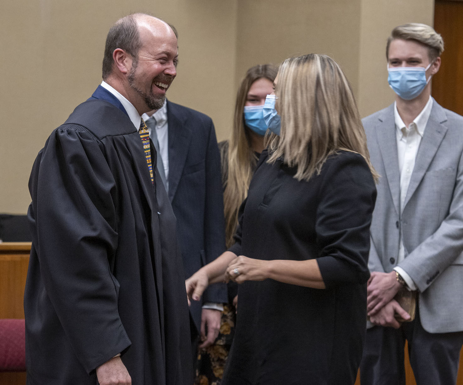 New General District Court Judge Lucas Hobbs Attends Investiture Ceremony