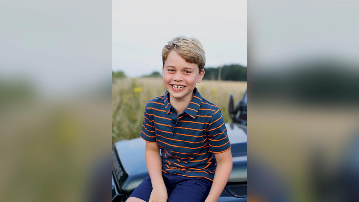 New photograph of Prince George released ahead of his 8th birthday