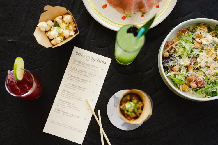 The Sunroom menu