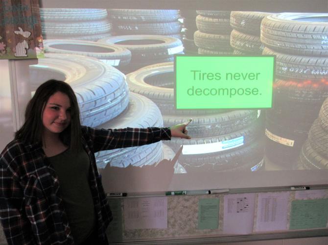 4,     7th grade student Andrea Blaylock