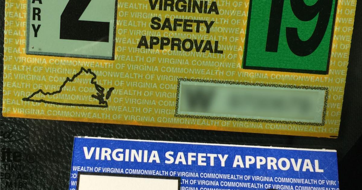 Va Vehicle Inspection Stickers Have New Look va-vehicle-inspection-stickers-have-new-look