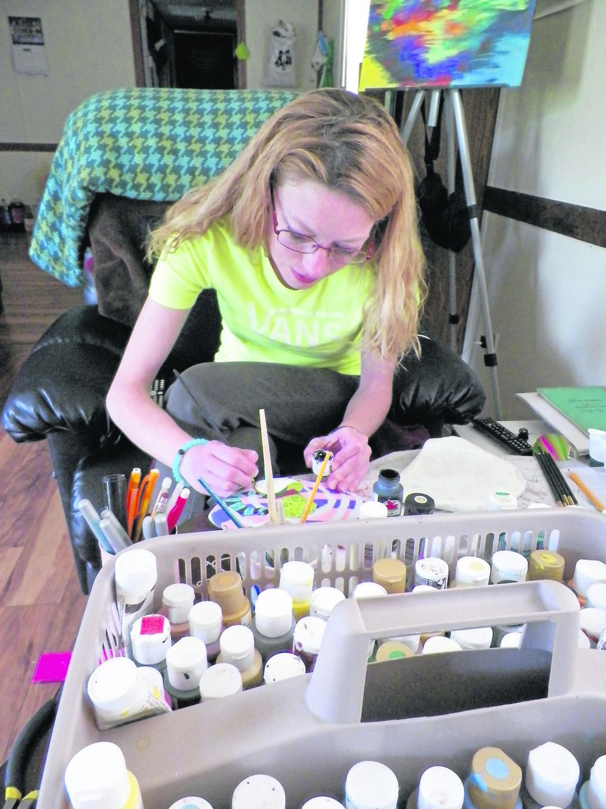 Artist S Painted Stones Offer Inspiration And Comfort Lifestyles