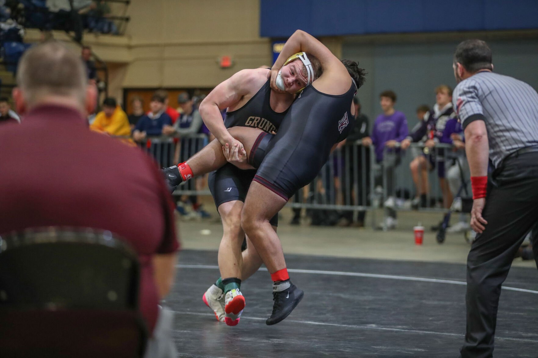 VHSL CLASS 1 WRESTLING: Grundy Golden Wave Knock It Out Of The Park ...