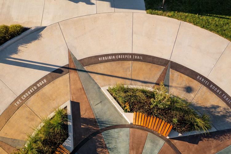 Trail town now boasts pathway lined with artwork