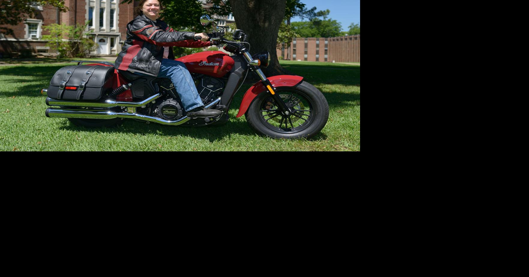 Nurse recreates wild motorcycle ride