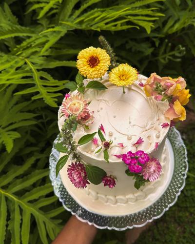 floral cake