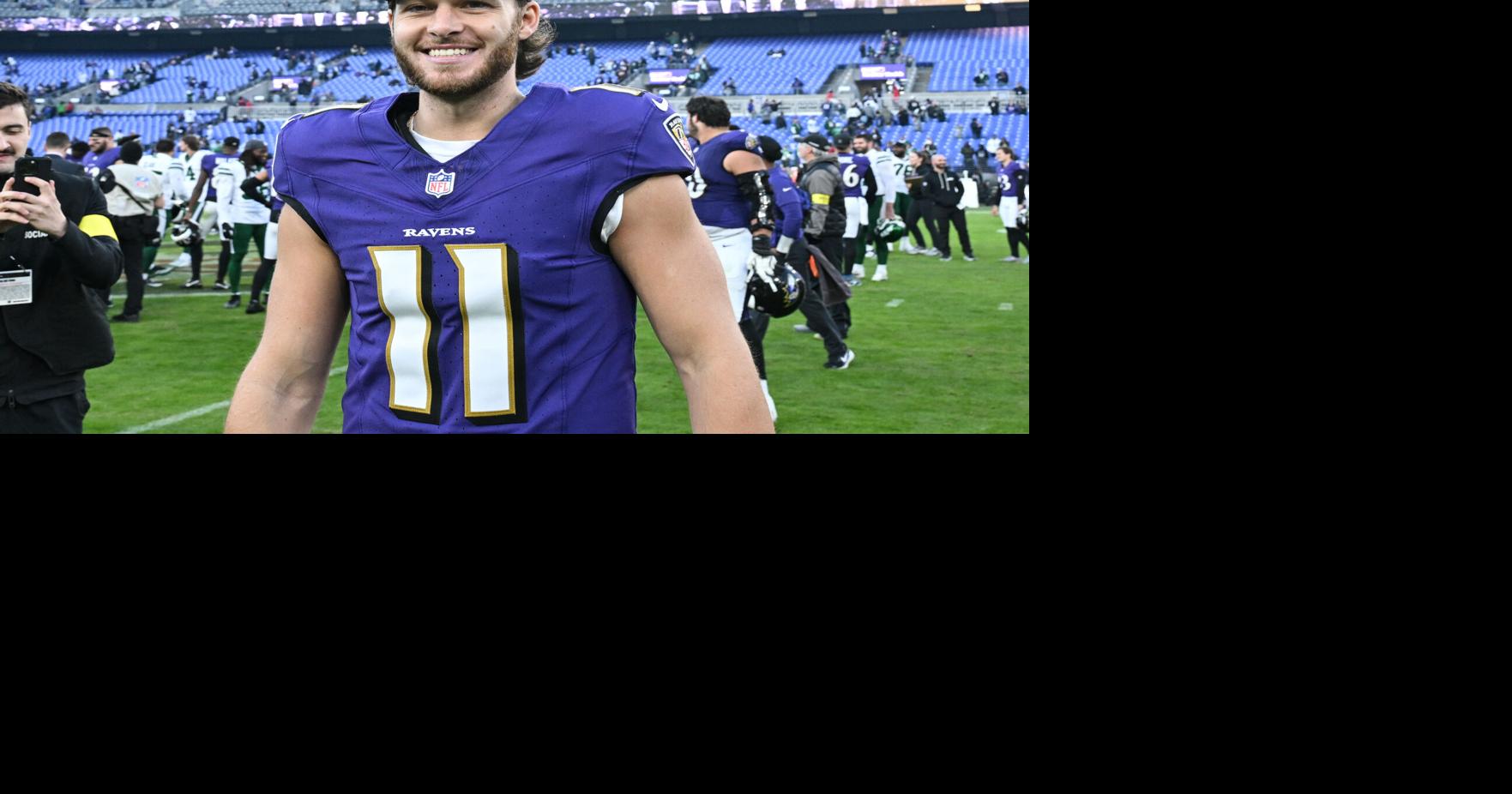 Jordan Stout (Honaker) booms punts for Baltimore Ravens