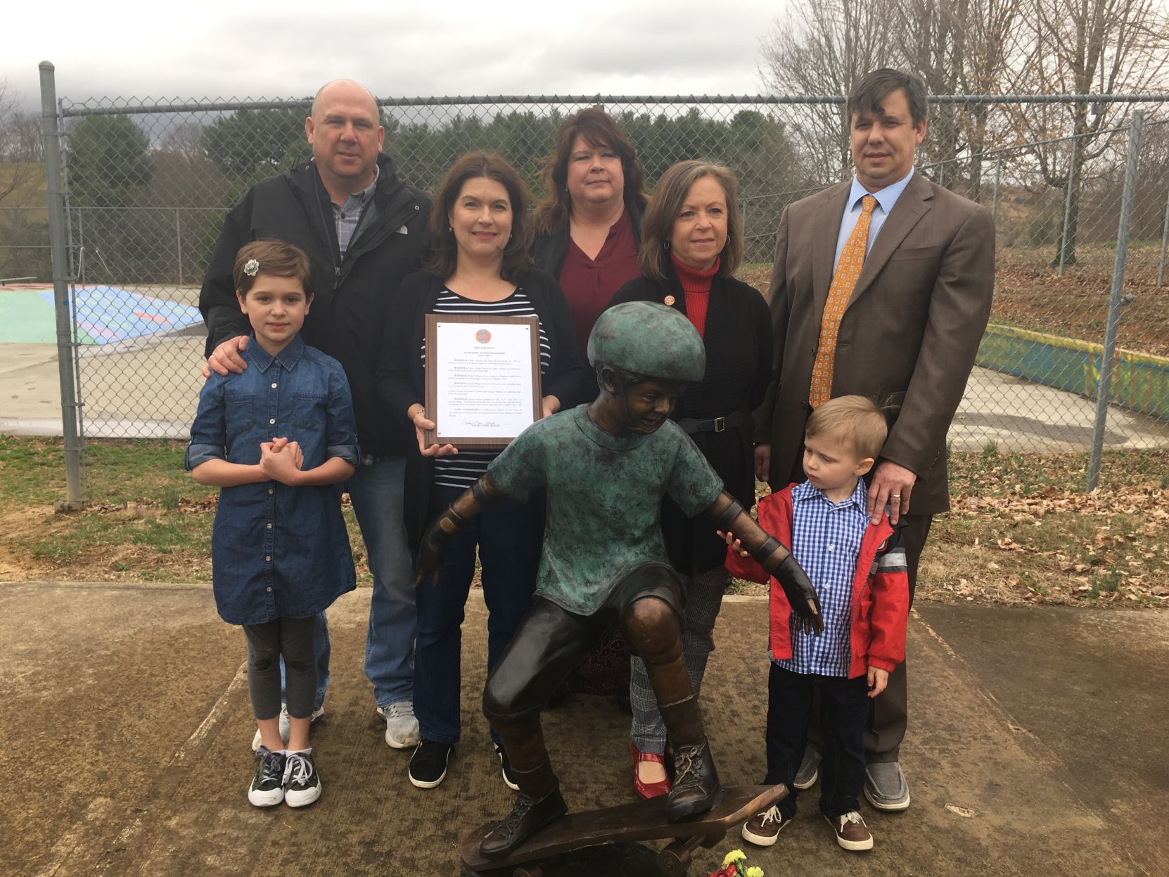 Teenager who was struck, killed by train memorialized in Abingdon