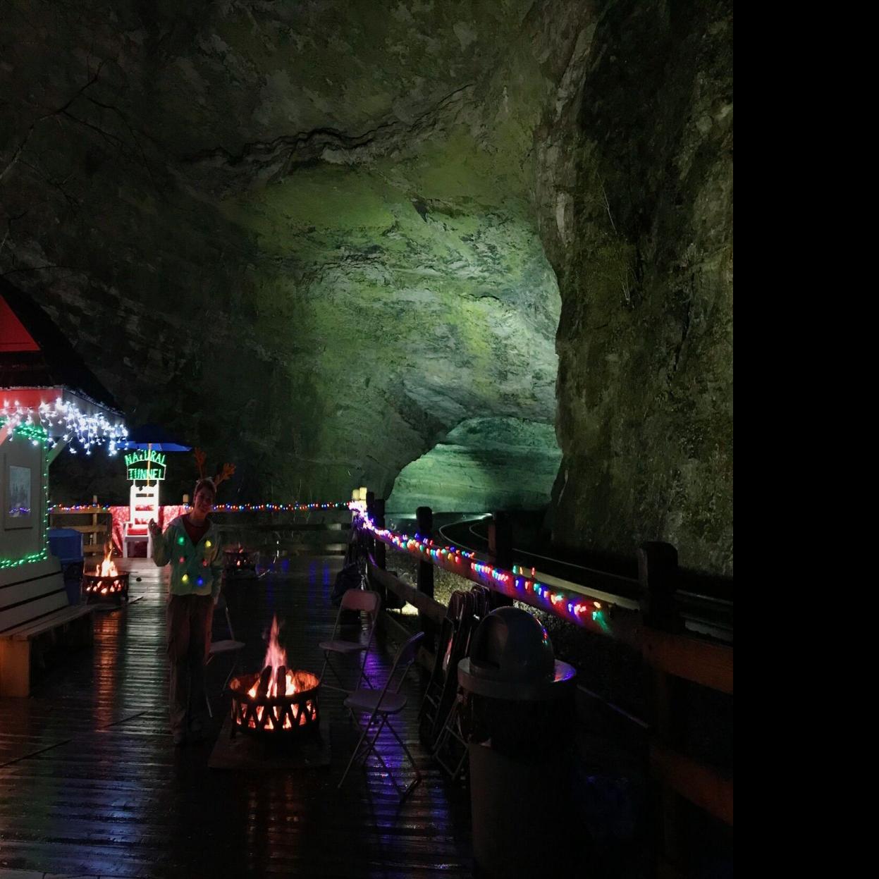 Natural Tunnel Christmas Lights 2022 Christmas Lighting Of 'The Tunnel' At Natural Tunnel State Park Is An  Illuminating Holiday Tradition | Entertainment | Heraldcourier.com