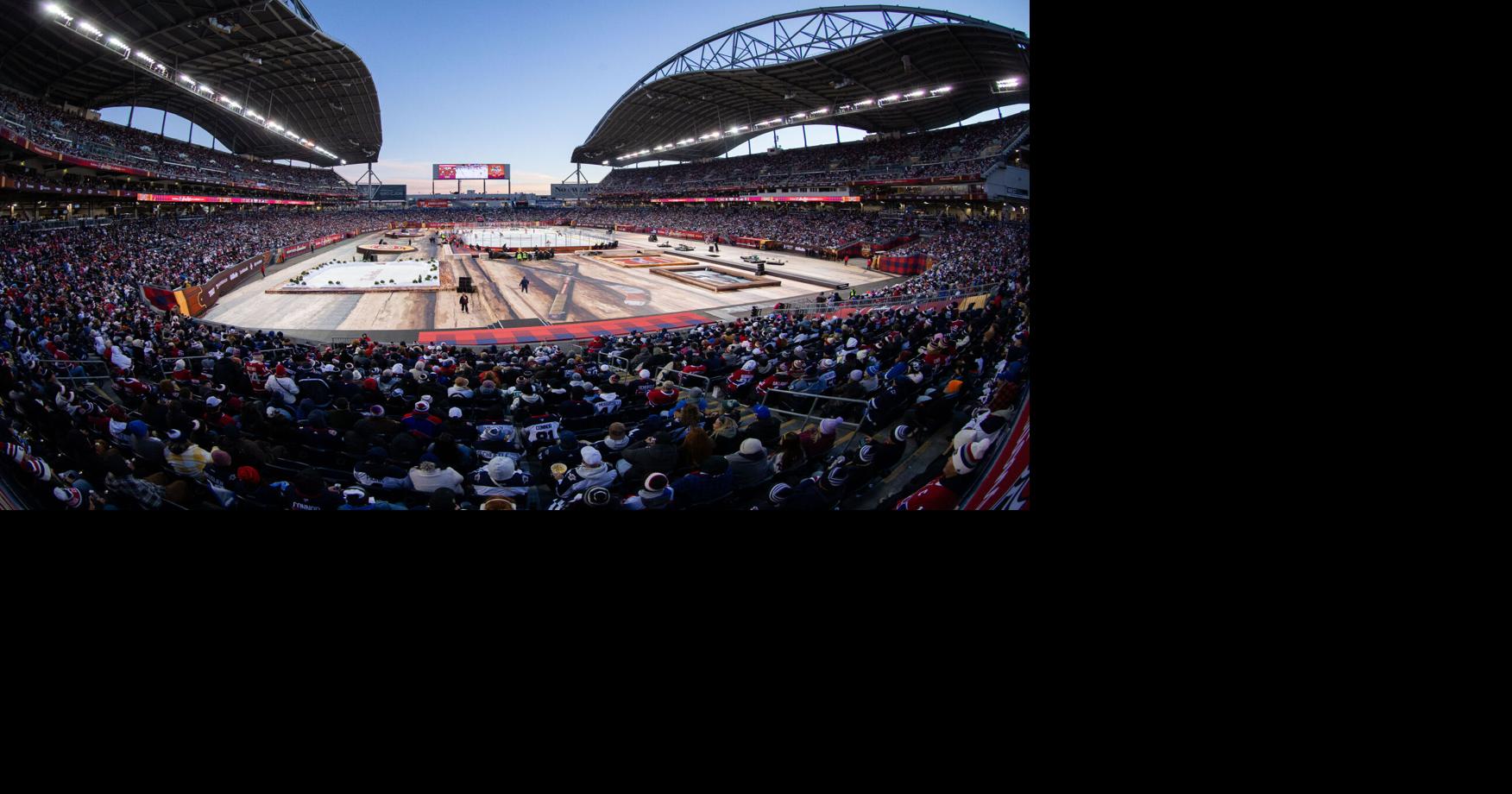 Fans, players revel on frozen pond of ice hockey nostalgia