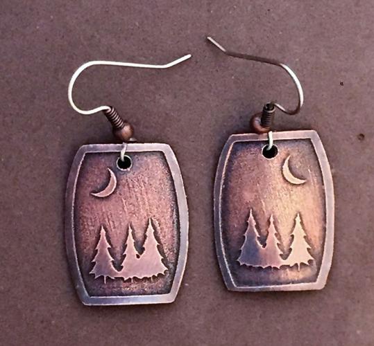 earrings by Judy Miller