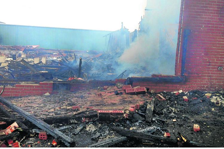 Fire destroys Castlewood funeral home; cause under investigation