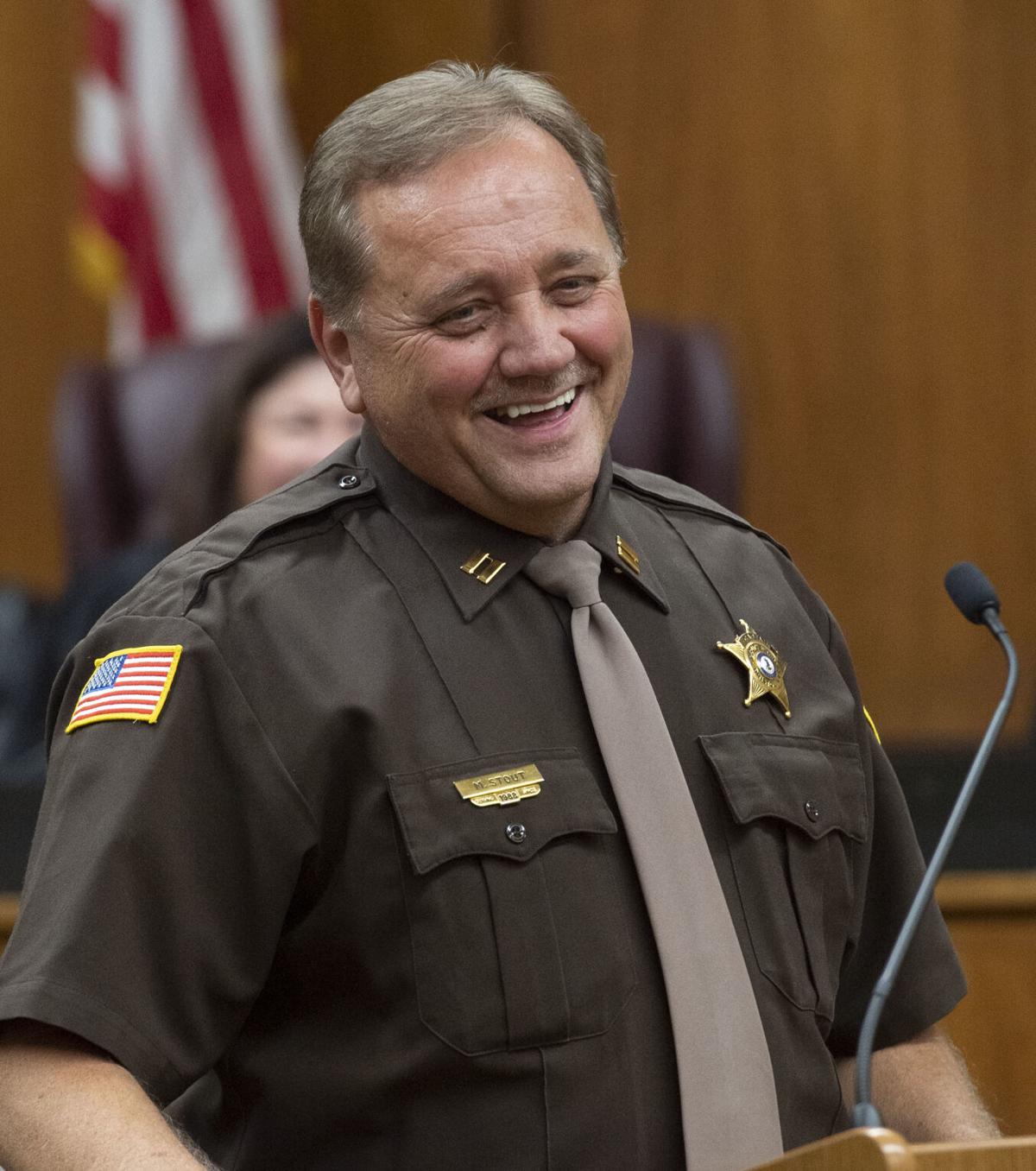 33year BVSO veteran Stout sworn in as Bristol Virginia sheriff