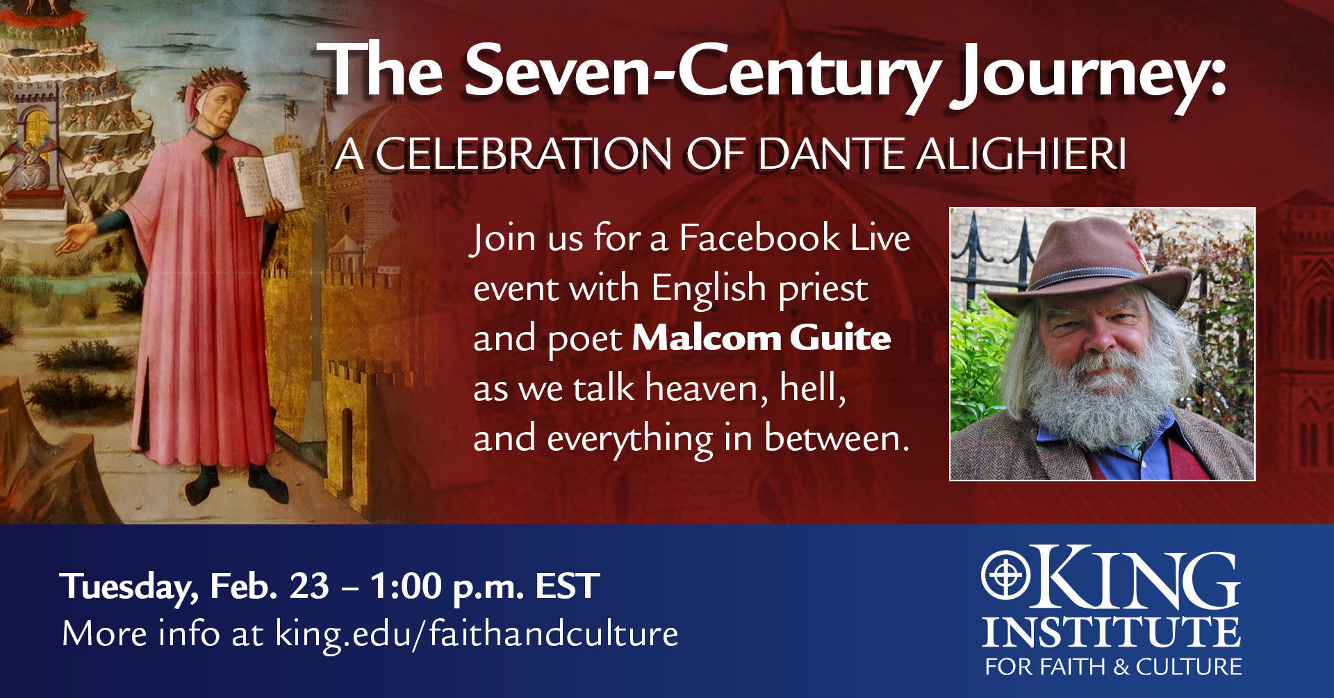 King Institute for Faith and Culture celebrates the works of Dante