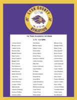 Lyon County honors athletes with exceptional academics