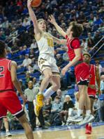 Lyons claim school’s first Sweet 16 win with 82-65 victory