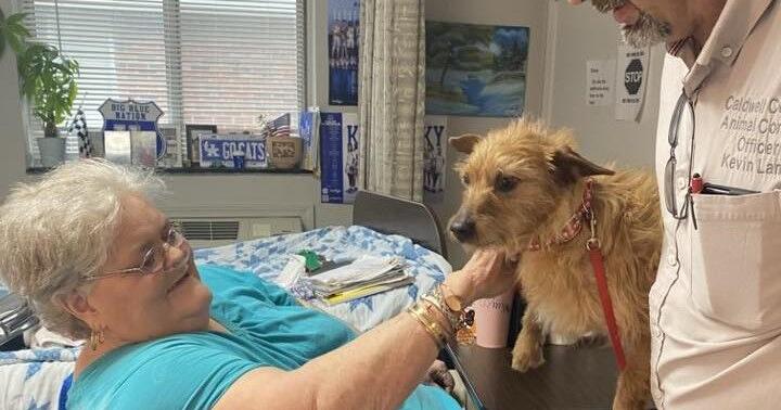 Animal shelter visits retirement home for National Pet Day | Uncategorized