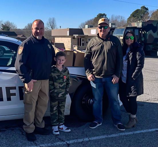 Sheriff's office receives donation, gives patrol update