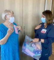 Eddyville resident helps provide comfort to fellow cancer patients