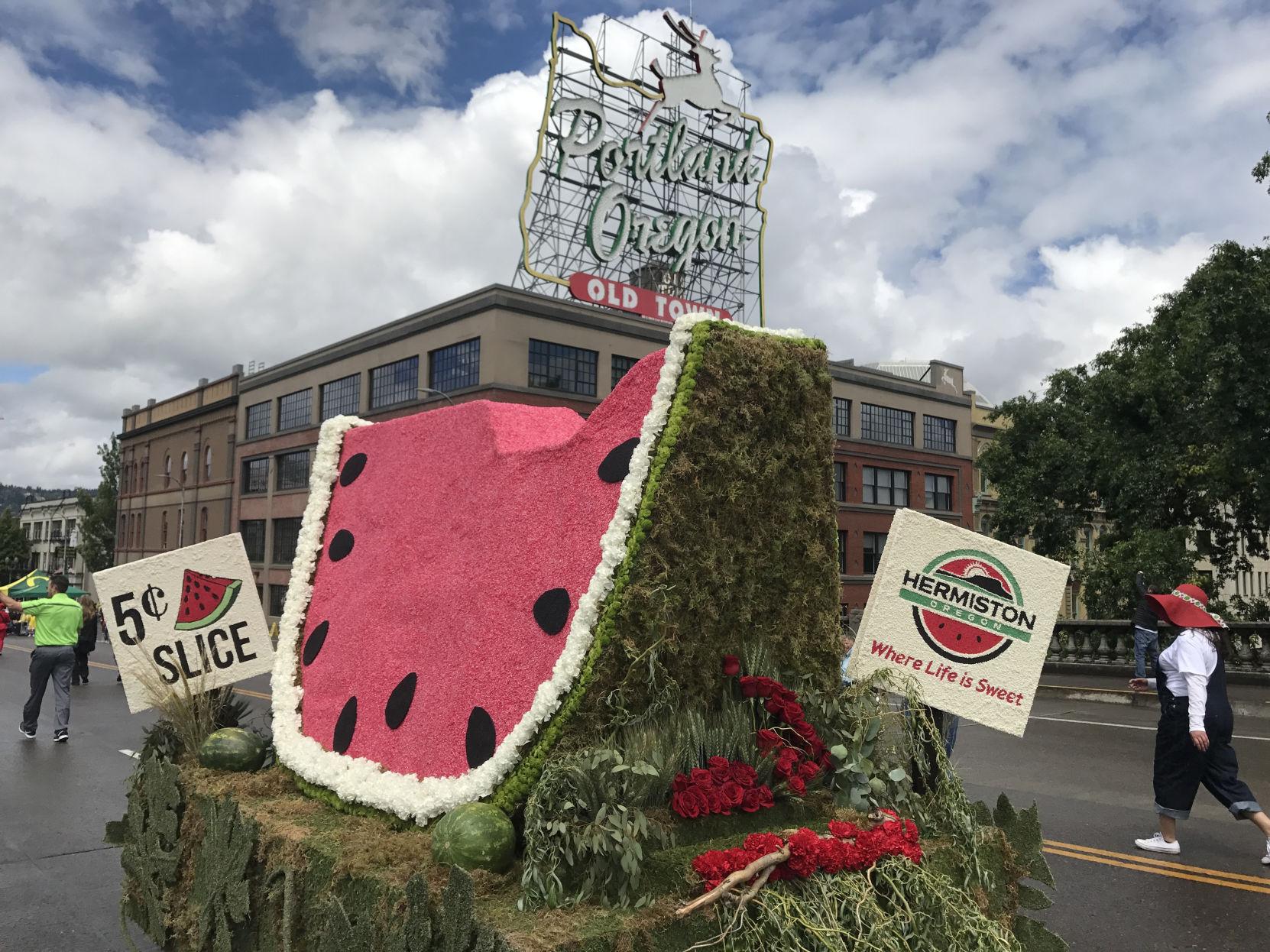 City represented at Rose Festival with parade float Local News