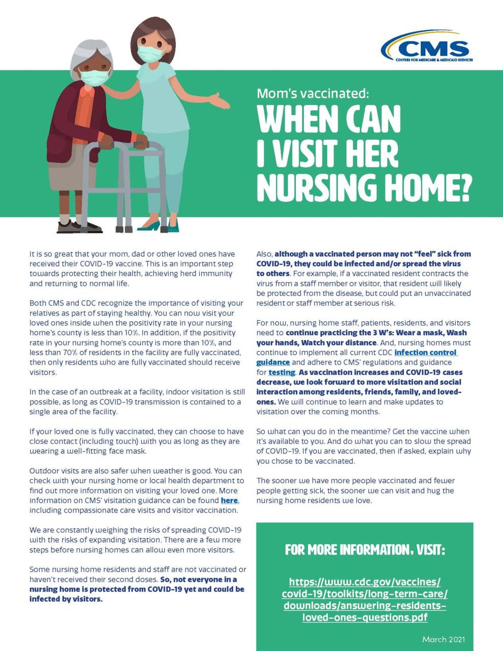 Visiting Rules For Nursing Homes
