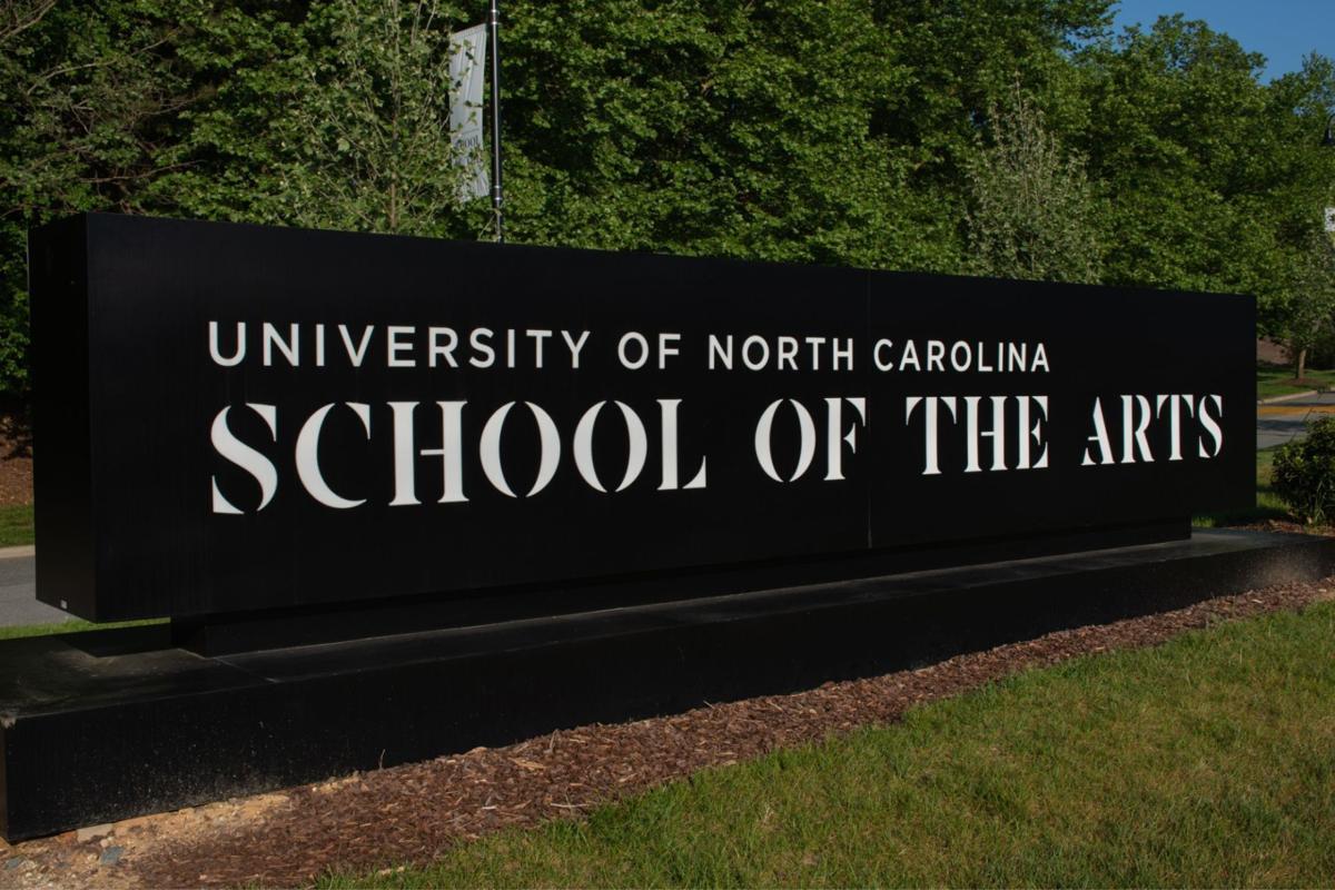 UNCSA UNC School of the Arts sign