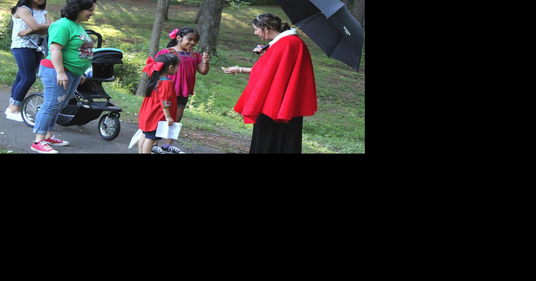 Preschool and Kindergarten students visited Claremont City Park for "A