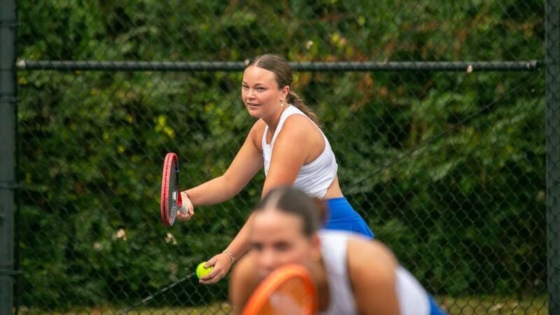 Women’s Tennis Battle Against Tusculum Falling on the Road