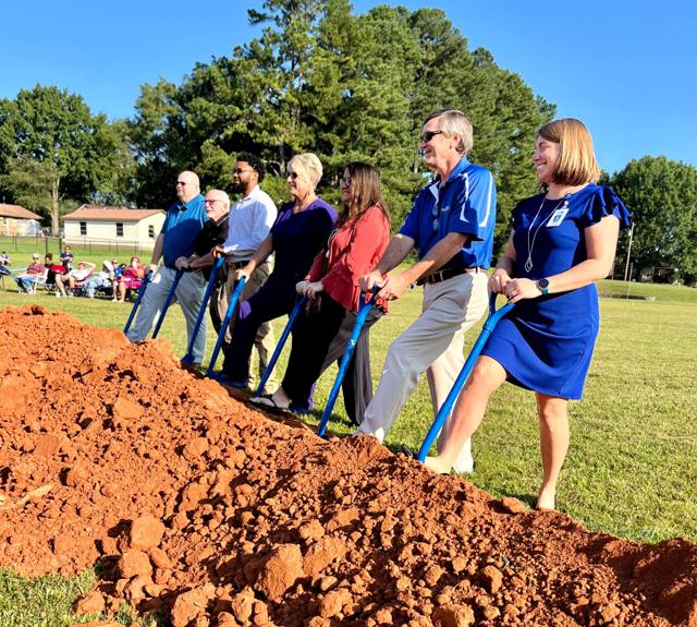 Officials break ground for new 29 million Maiden Elementary School