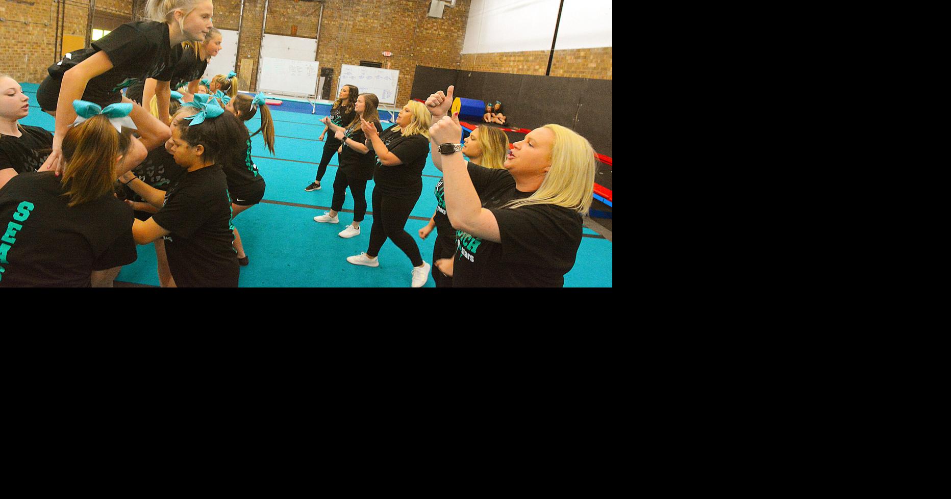 Cheer gym building top notch teams