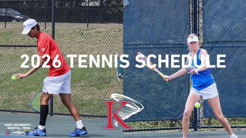King University Tennis 2026-27 Schedule Release