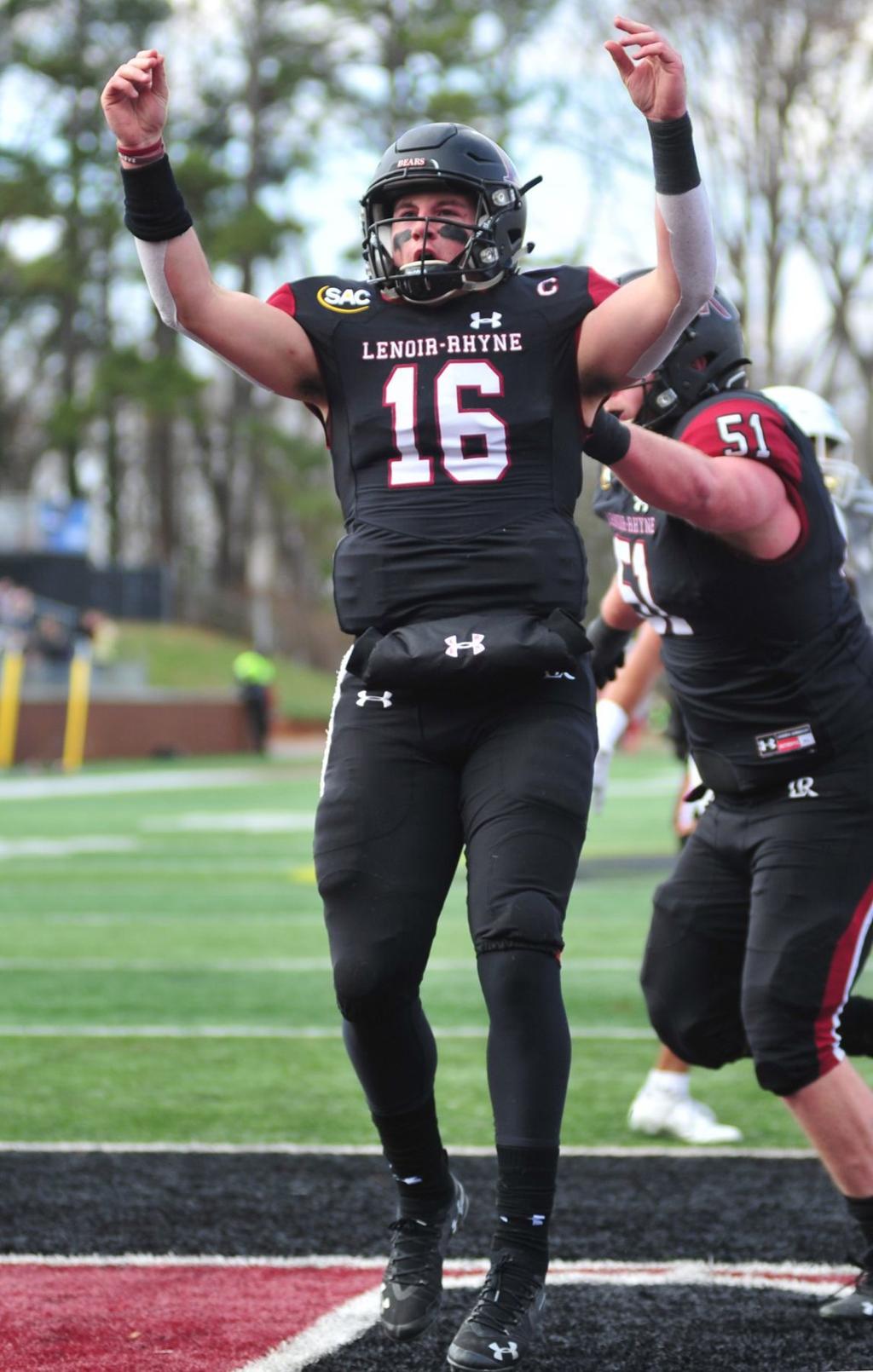 College Senior Spotlight Lenoir Rhyne Football Quarterback
