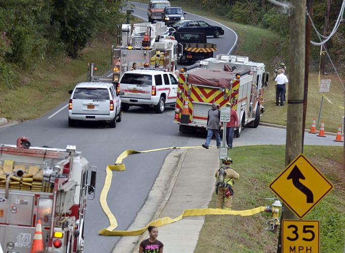Fire at Ridgecrest Apartments