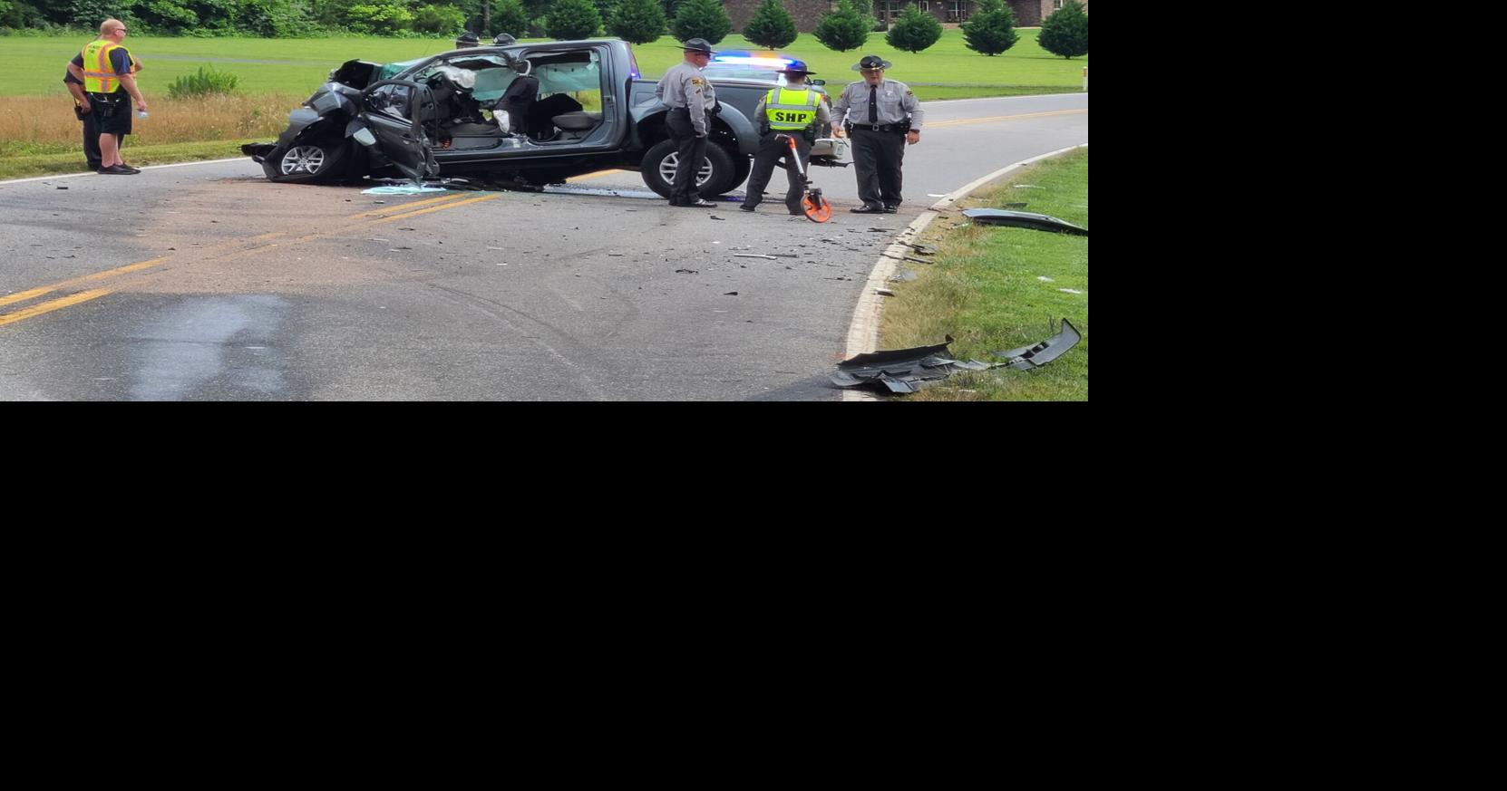 Wreck closes Startown Road; 1 airlifted from scene with life