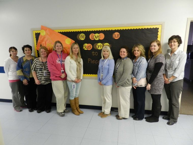 Nebo students honor bus drivers at special event