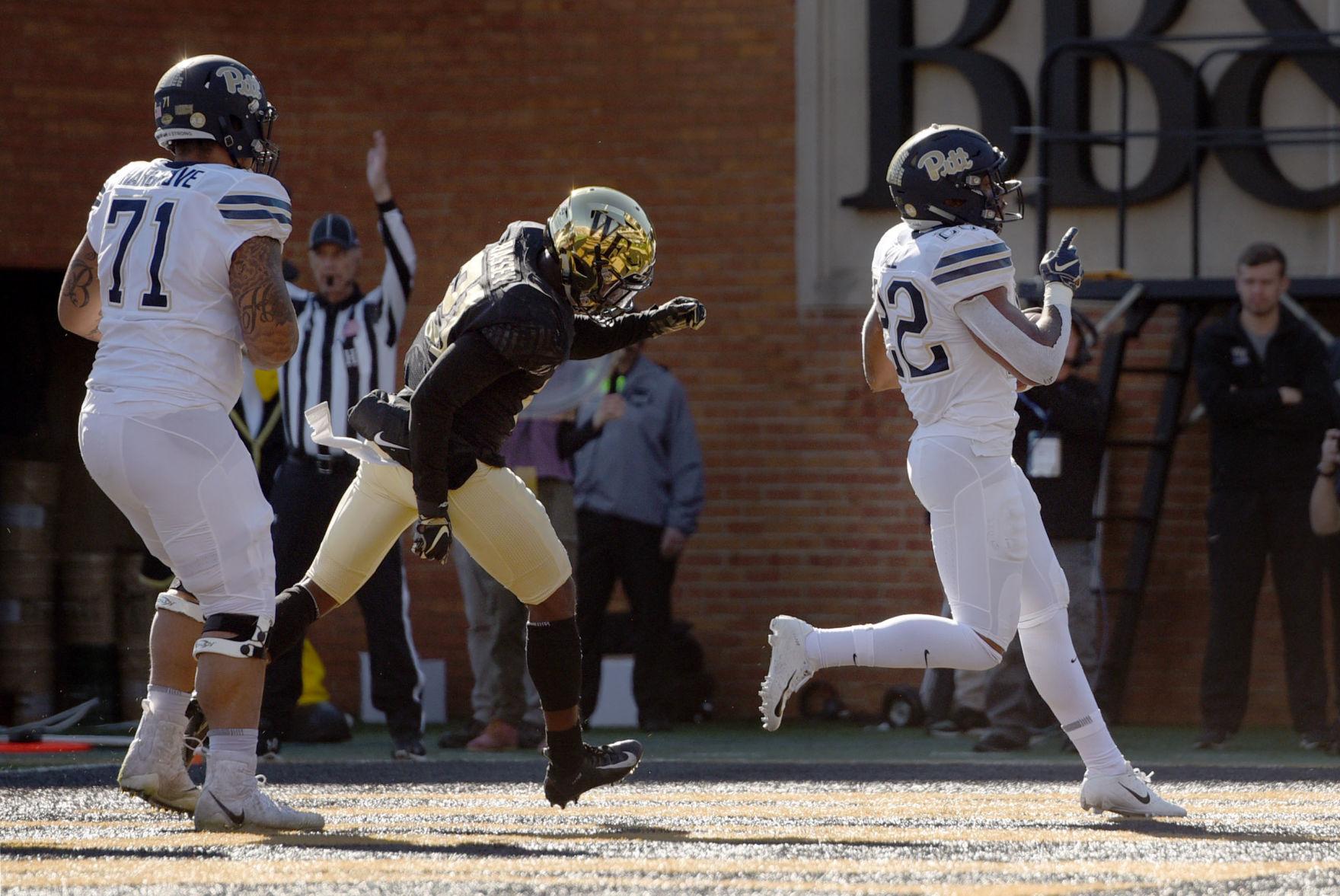 Pitt Wake Forest Football College Hickoryrecord