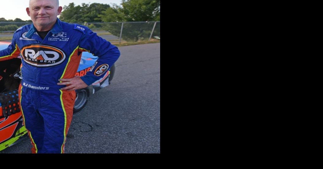 A.J. Sanders spends a lot of time behind a steering wheel