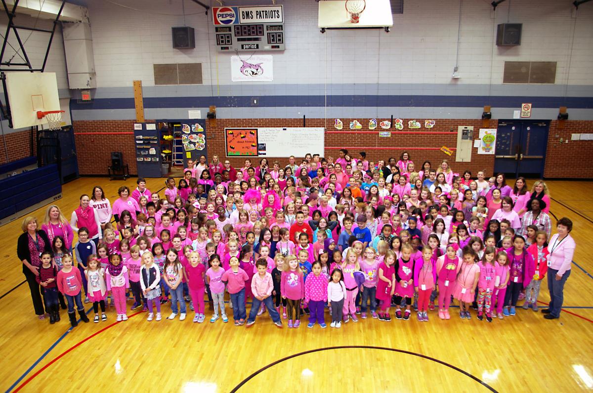 Blackburn Elementary students support cancer awareness in Newton News