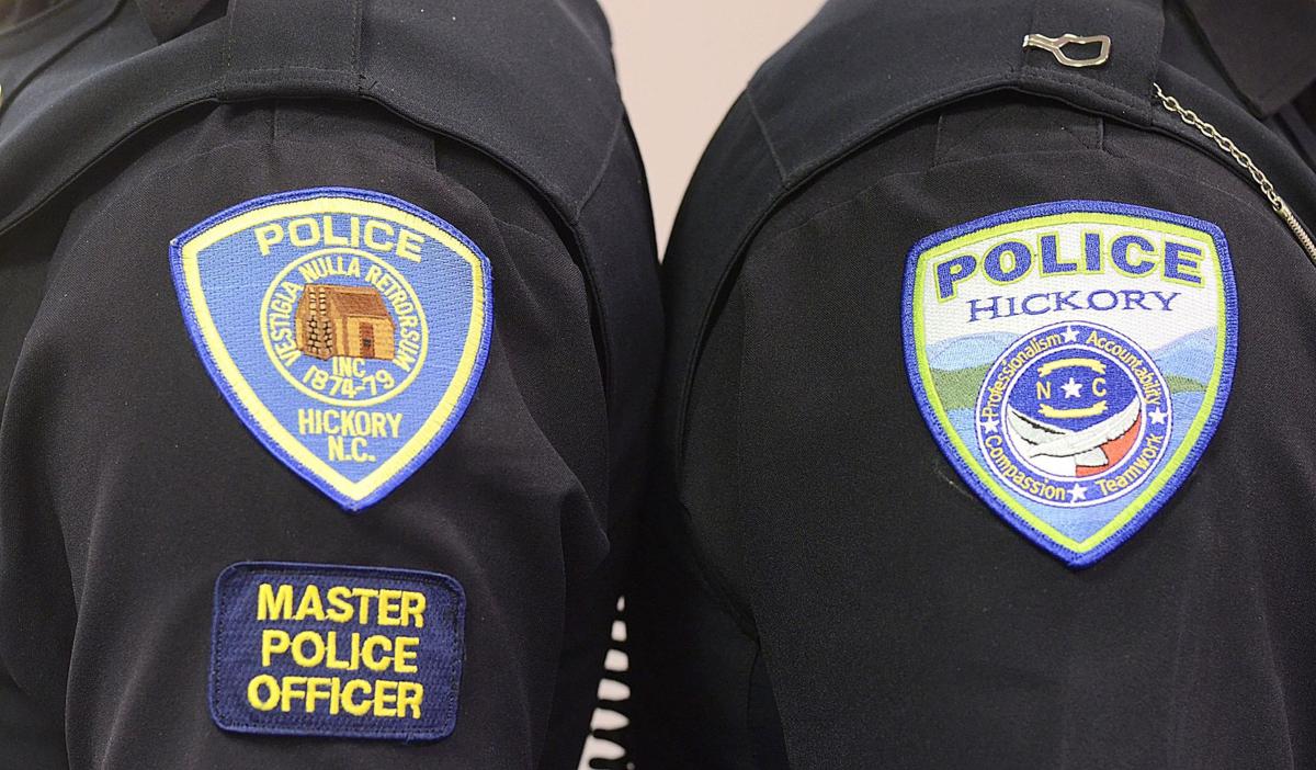 Hickory Police Department officers introduce new uniform patch News