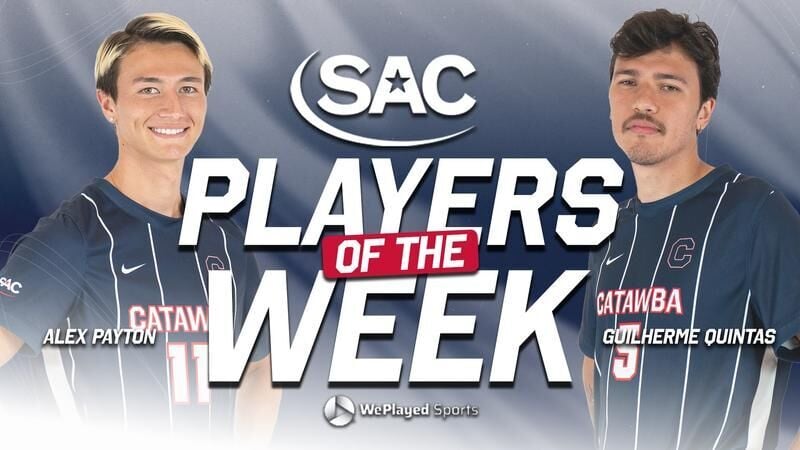 Payton and Quintas Sweep SAC Men’s Soccer Offensive and Defensive Players of the Week Honors