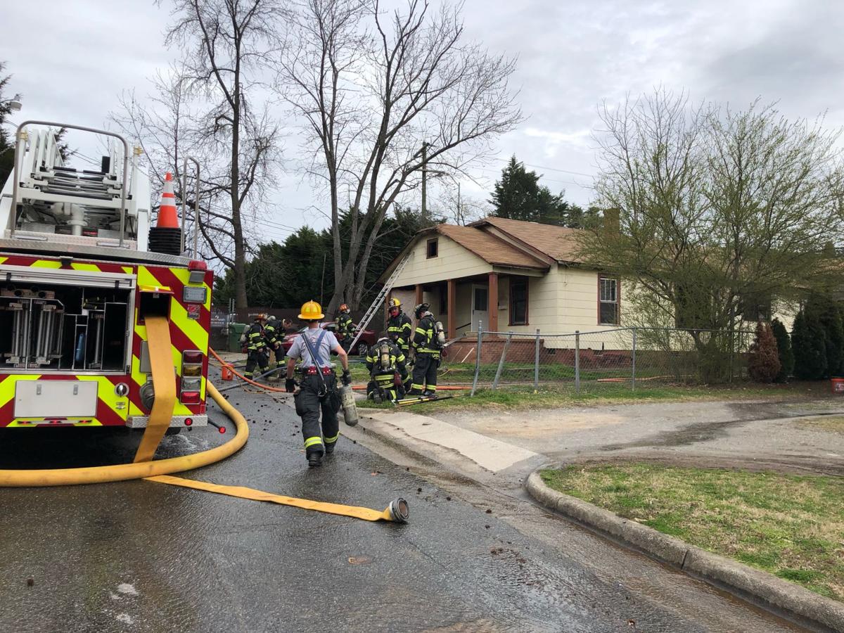 Hickory firefighters are working a reported house fire on 15th Street