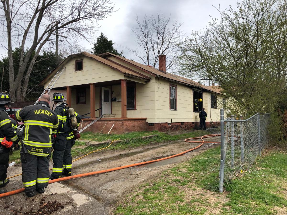 Hickory firefighters are working a reported house fire on 15th Street