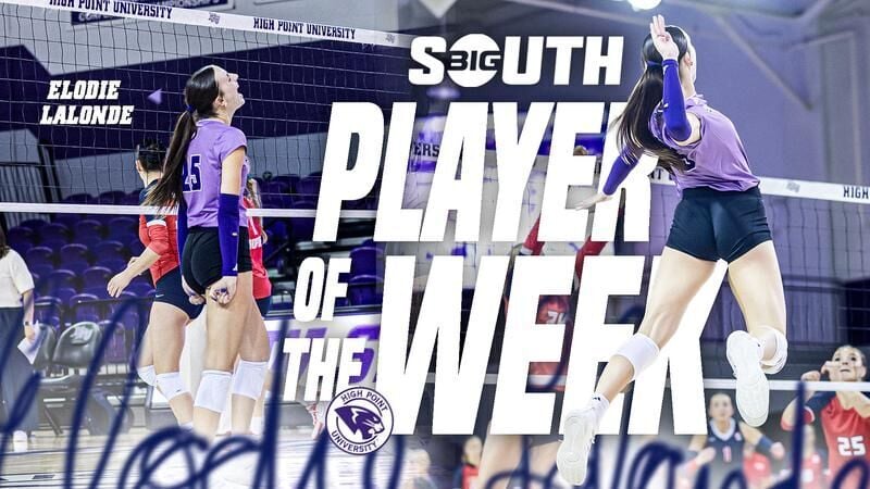 Lalonde Named Big South Player of the Week